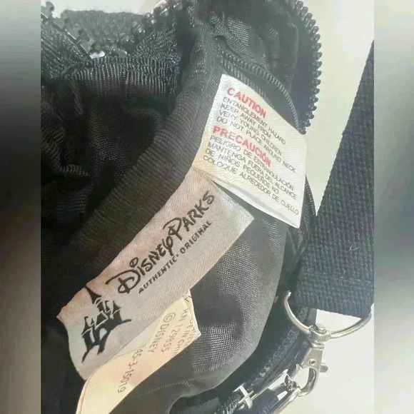 Disney Parks Crossbody Belt Bag Convertible Purse
Black Embroidered Mickey - Picture 3 of 6